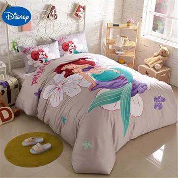 Disney Authentic Mermaid Ariel Bedding Set Girl's Children's Bedroom Decor 100% Cotton Bedsheet Duvet Cover Set 3/4pcs no Filler
Disney Authentic Mermaid Ariel Bedding Set Girl's Children's Bedroom Decor 100% Cotton Bedsheet Duvet Cover Set 3/4pcs no Filler