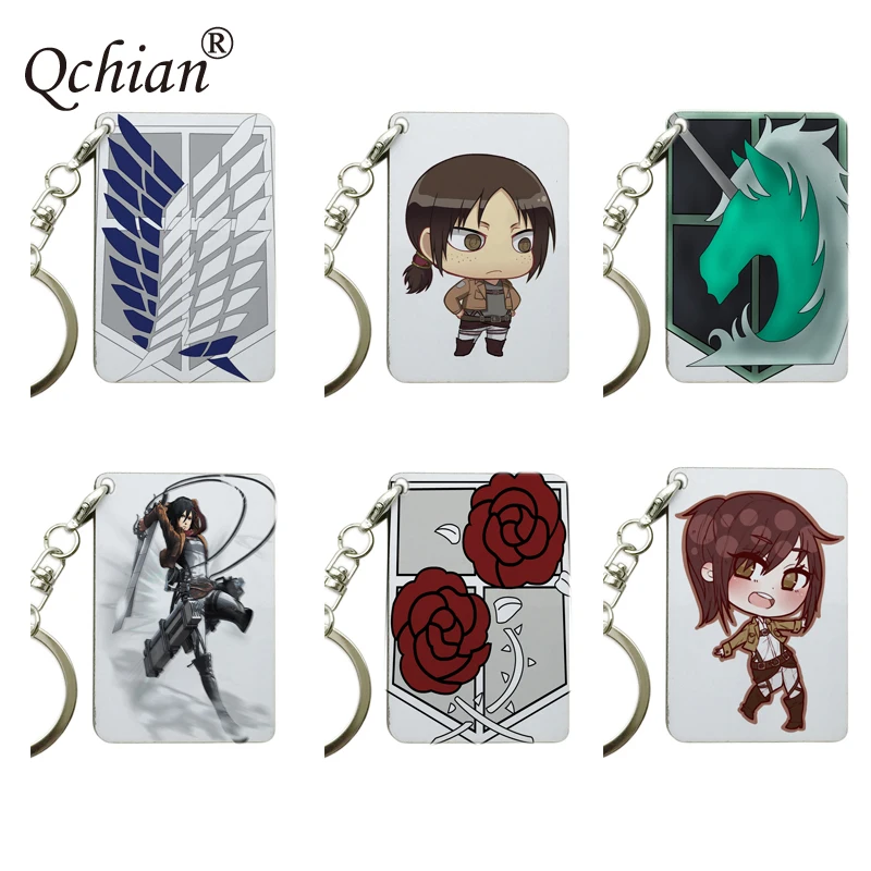 Attack on Titan Color Picture Decorative Pendant Key Jewelry Exquisite pictures Print Series Keychain Very Beautiful
Attack on Titan Color Picture Decorative Pendant Key Jewelry Exquisite pictures Print Series Keychain Very Beautiful