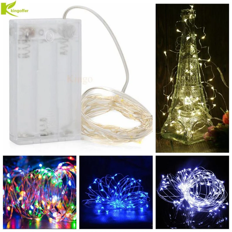 Kingoffer 2M 3M 4M 5M 10M Battery Operated Copper String Fairy Lights for Christmas Trees Outdoor Party Xmas Wedding Decorative
Kingoffer 2M 3M 4M 5M 10M Battery Operated Copper String Fairy Lights for Christmas Trees Outdoor Party Xmas Wedding Decorative