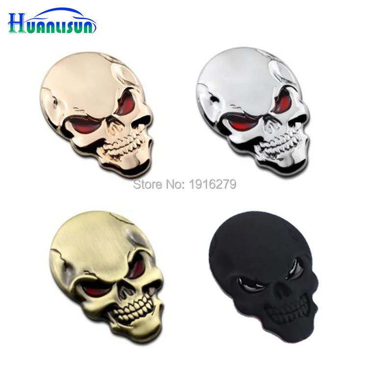 5cmX3.5cm 3D Metal Skull Car Sticker Logo Emblem Motorcycle Bike Badge Decals for Fiat Bmw Ford Lada Audi opel volvo
5cmX3.5cm 3D Metal Skull Car Sticker Logo Emblem Motorcycle Bike Badge Decals for Fiat Bmw Ford Lada Audi opel volvo