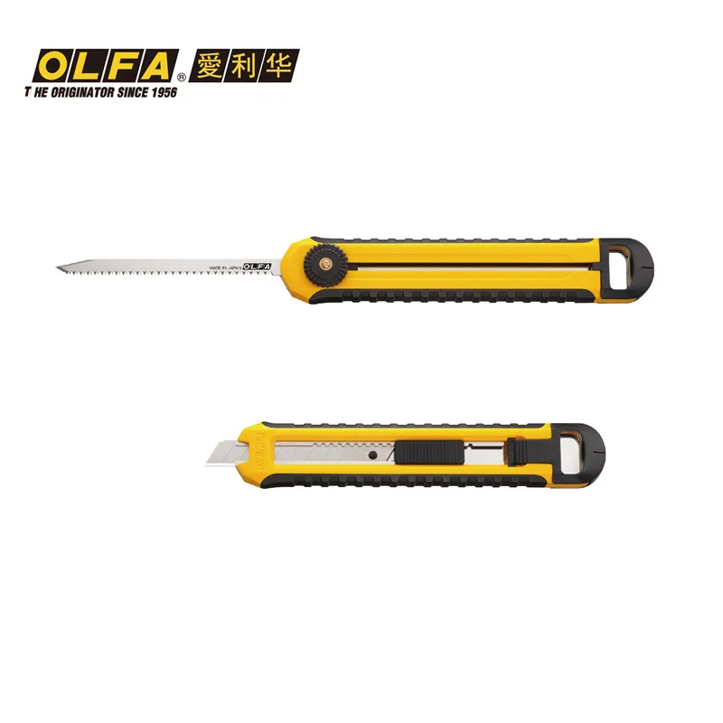 olfa Key hole cutter with saw blade and ratchet-lock utility knife (CS-5) OLFA 217B/CS-5 SWB-5 MTB-10B
olfa Key hole cutter with saw blade and ratchet-lock utility knife (CS-5) OLFA 217B/CS-5 SWB-5 MTB-10B