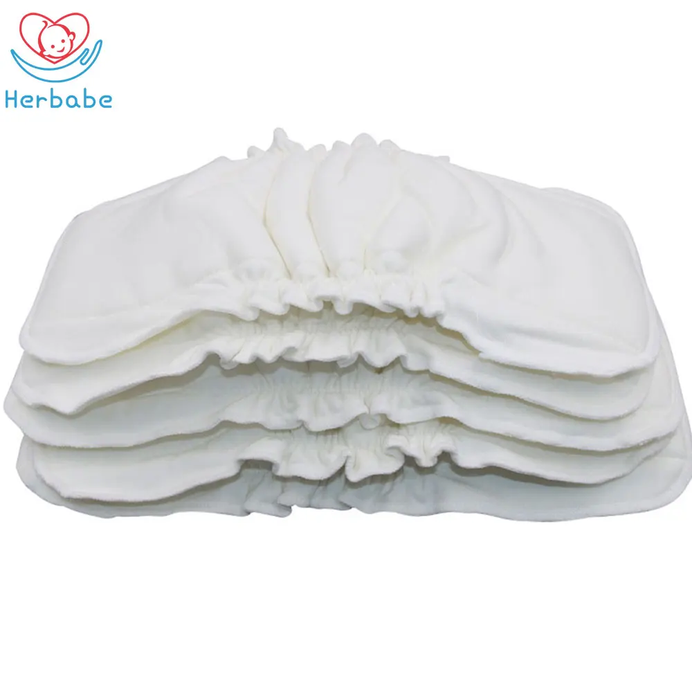 Herbabe 5 Layers Diapers Inserts Washable Reusable Bamboo Cotton Baby Cloth Diapers Pocket Absorbent Nappies Liners Dropship
Herbabe 5 Layers Diapers Inserts Washable Reusable Bamboo Cotton Baby Cloth Diapers Pocket Absorbent Nappies Liners Dropship