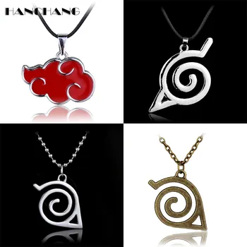 Wholesale Classic Necklace Anime Naruto Akatsuki organization red cloud/Kakashi Leaf Village Symbol Pendants Necklaces
Wholesale Classic Necklace Anime Naruto Akatsuki organization red cloud/Kakashi Leaf Village Symbol Pendants Necklaces