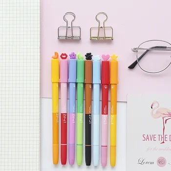 8 pcs Metal fine tip color pen Stamp highlighter Seal marker Dual-side Stationery Office School supplies Canetas escolar FB775
8 pcs Metal fine tip color pen Stamp highlighter Seal marker Dual-side Stationery Office School supplies Canetas escolar FB775