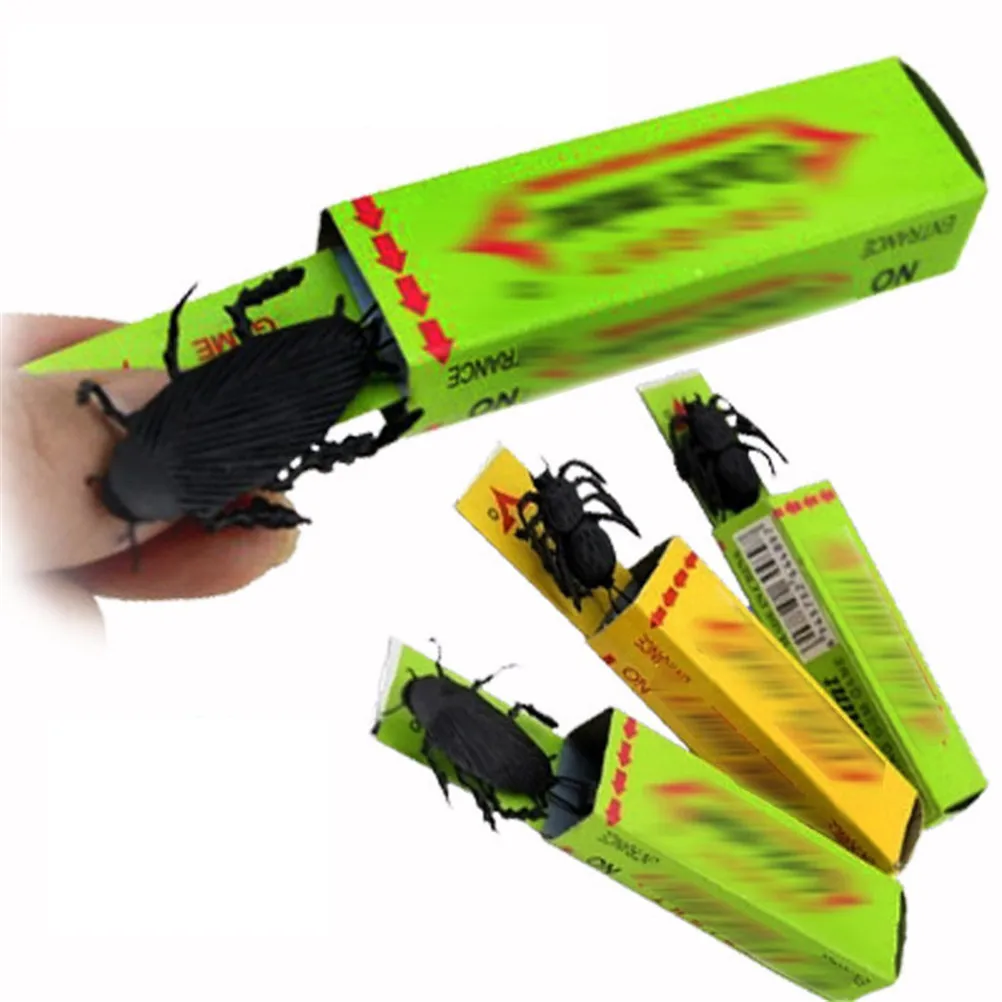 

Surprised Cockroaches Gum April Fool's Day Spoof Person Funny Gadgets Tricky Toys Halloween Gift For Joke Prank Spoof Toys