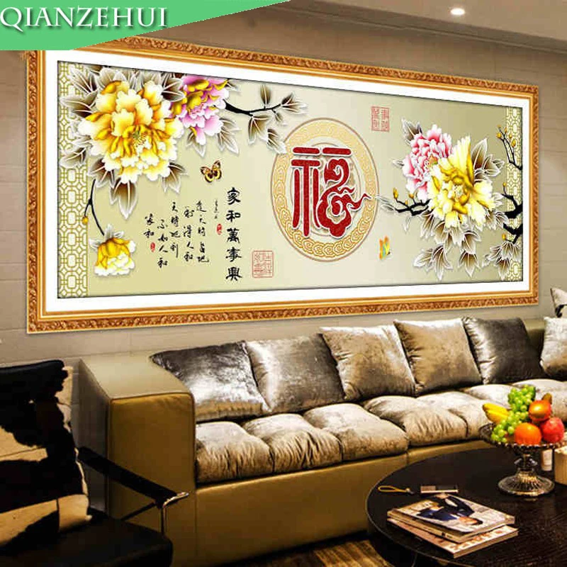 QIANZEHUI.Needlework,DIY nine fish Peony Family Harmony Cross stitch,Sets For Embroidery kits Blossoming Cross-Stitch
QIANZEHUI.Needlework,DIY nine fish Peony Family Harmony Cross stitch,Sets For Embroidery kits Blossoming Cross-Stitch