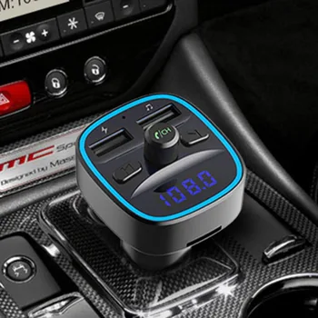 T25 FM Transmitter in-Car Wireless Radio Transmitter Adapter Music Player Car Kit 2 USB Ports Hands Free Calling
T25 FM Transmitter in-Car Wireless Radio Transmitter Adapter Music Player Car Kit 2 USB Ports Hands Free Calling