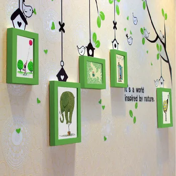 Set Five Wooden Frame Household Beautiful Creative Wall Photos Frame Made of Solid Wood Simple Exotic Contemporary
Set Five Wooden Frame Household Beautiful Creative Wall Photos Frame Made of Solid Wood Simple Exotic Contemporary