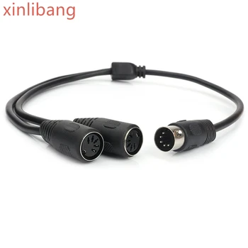 MIDI Cable, 5 Pin DIN Plug Male to 2 Dual DIN Female SmartPhone AUX Headphone Stereo Jack Adapter Y Splitter Extension Cable
MIDI Cable, 5 Pin DIN Plug Male to 2 Dual DIN Female SmartPhone AUX Headphone Stereo Jack Adapter Y Splitter Extension Cable