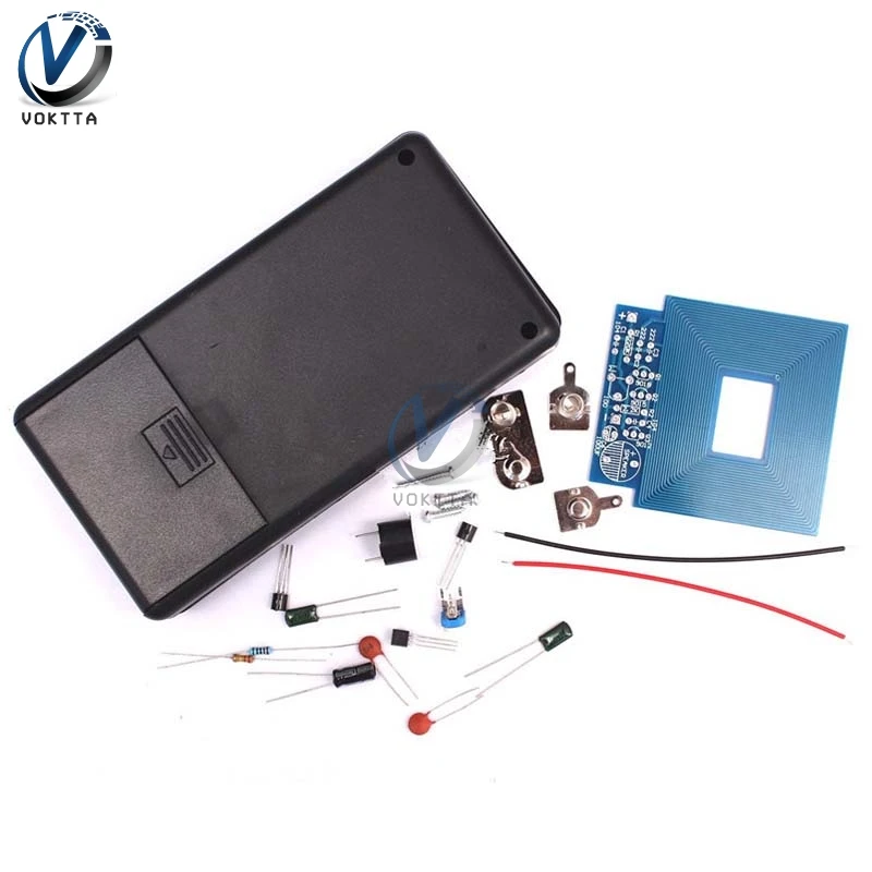 Metal Detector Finder DIY Kit DC 3V-5V Electronic Sensor Module Induction Suite With Case Metal Tester Detective Kit Part
Metal Detector Finder DIY Kit DC 3V-5V Electronic Sensor Module Induction Suite With Case Metal Tester Detective Kit Part