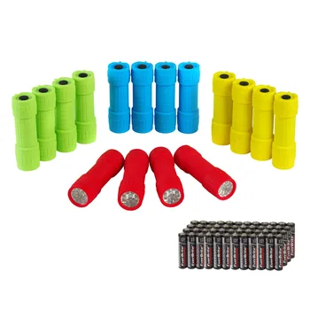 EVERBRITE Flashlight Torch Q5 LED Zoomable Mini Camping Hunting Flash Light 16PC/Lot with Lanyard Assorted Colors &atteries
EVERBRITE Flashlight Torch Q5 LED Zoomable Mini Camping Hunting Flash Light 16PC/Lot with Lanyard Assorted Colors &atteries