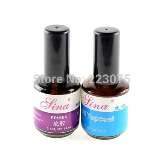 Wholesale DIY Professional Manicure Pedicure Top Coat + Primer Base UV Gel Nail Art Polish
Wholesale DIY Professional Manicure Pedicure Top Coat + Primer Base UV Gel Nail Art Polish