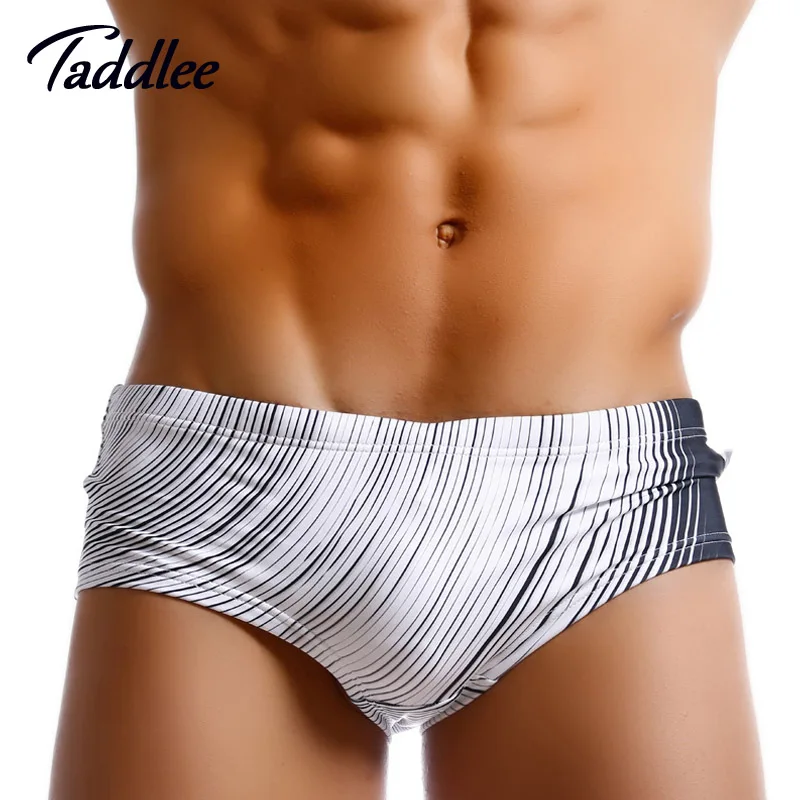 Taddlee Ropa de baño para hombres ropas de baño pantalones cortos tipo  bikini para nadar bañador bermuda acolchado para surf Ropa de baÃ±o BaÃ± adores