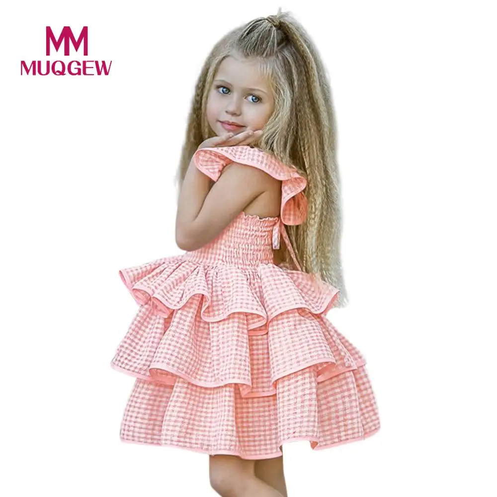 Toddler Baby Girl Plaid Straps Outfits Ruffles Sleeveless Sundress Dress Clothes infantil menina kids dresses girls wedding
Toddler Baby Girl Plaid Straps Outfits Ruffles Sleeveless Sundress Dress Clothes infantil menina kids dresses girls wedding