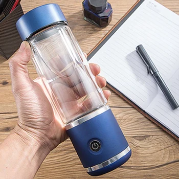 300Ml High H2 and Orp Hydrogen Generator Water Ionizer Bottle with Electrolysis Technology
300Ml High H2 and Orp Hydrogen Generator Water Ionizer Bottle with Electrolysis Technology