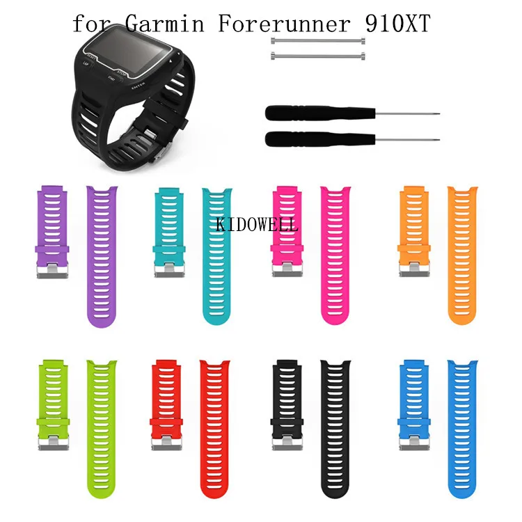 Silicone Wristband Watch Strap for Garmin Forerunner 910XT GPS Watchband Triathlon Running Swim Cycle Training Sports Watch band
Silicone Wristband Watch Strap for Garmin Forerunner 910XT GPS Watchband Triathlon Running Swim Cycle Training Sports Watch band