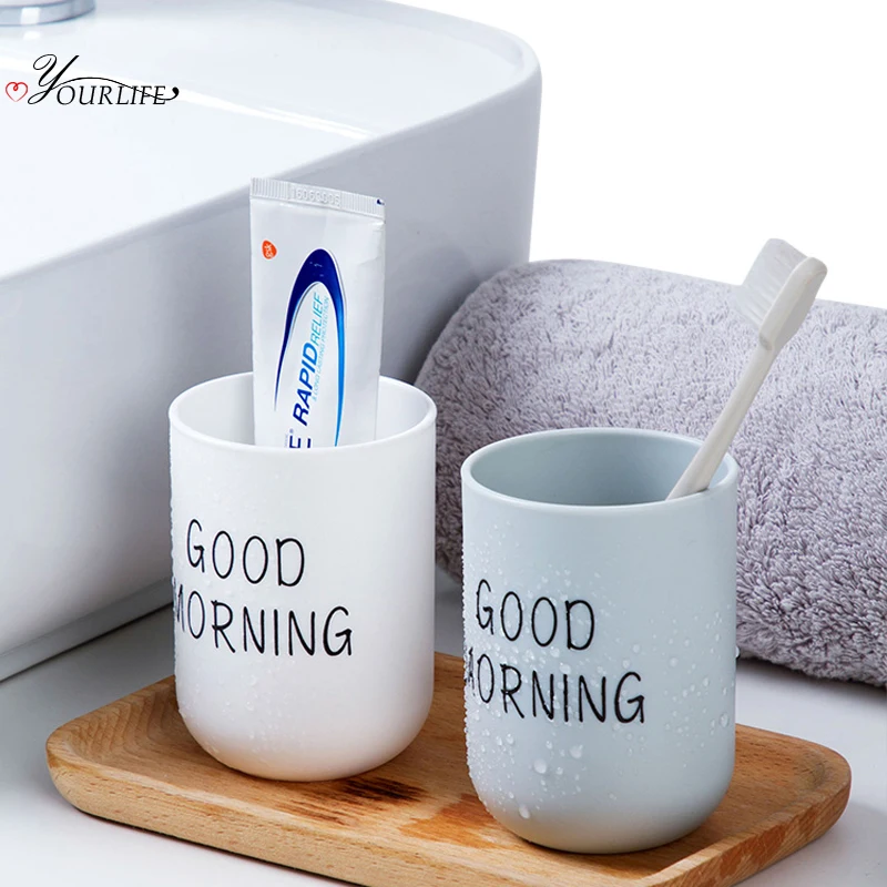 OYOURLIFE 1pc Bathroom Eco-friendly Toothbrush Cup Mouth Wash Tooth Brush Tumblers Couples Toothbrush Mug Bathroom Products
OYOURLIFE 1pc Bathroom Eco-friendly Toothbrush Cup Mouth Wash Tooth Brush Tumblers Couples Toothbrush Mug Bathroom Products