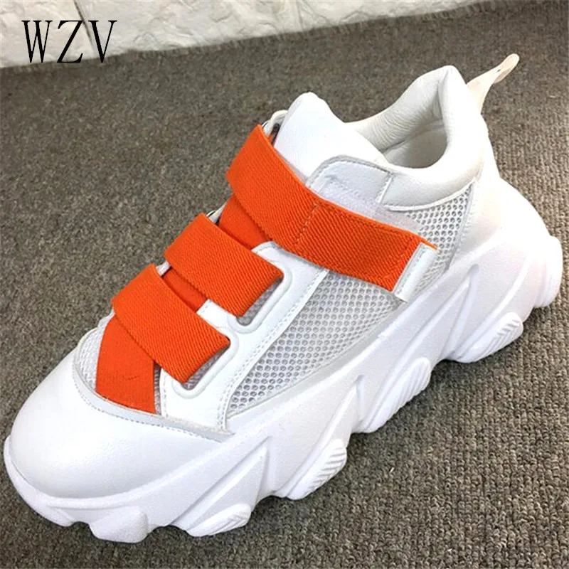 2019 Summer Mixed Colors Women Sneakers Wedges White Chunky Shoes Breathable Casual Flats Shoes Platform Sneakers E921 
2019 Summer Mixed Colors Women Sneakers Wedges White Chunky Shoes Breathable Casual Flats Shoes Platform Sneakers E921