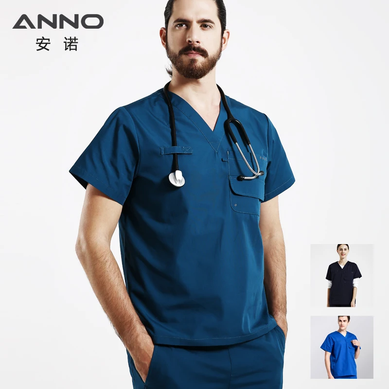 Medical scrubs set work wear hospital form doctor woman&man short sleeve medical clothing clinicos nursing uniform surgical Gown
Medical scrubs set work wear hospital form doctor woman&man short sleeve medical clothing clinicos nursing uniform surgical Gown