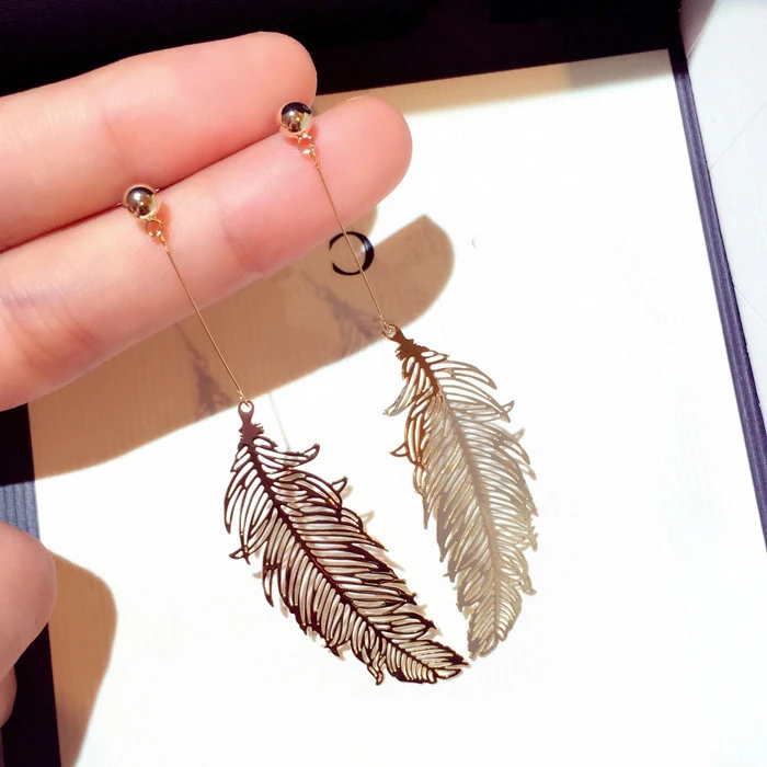 HFYK 2019 Gold Silver Leaves Earrings For Women Long Earrings Party luxury earrings Oorbellen Brincos 2019 Pendientes Orecchini
HFYK 2019 Gold Silver Leaves Earrings For Women Long Earrings Party luxury earrings Oorbellen Brincos 2019 Pendientes Orecchini