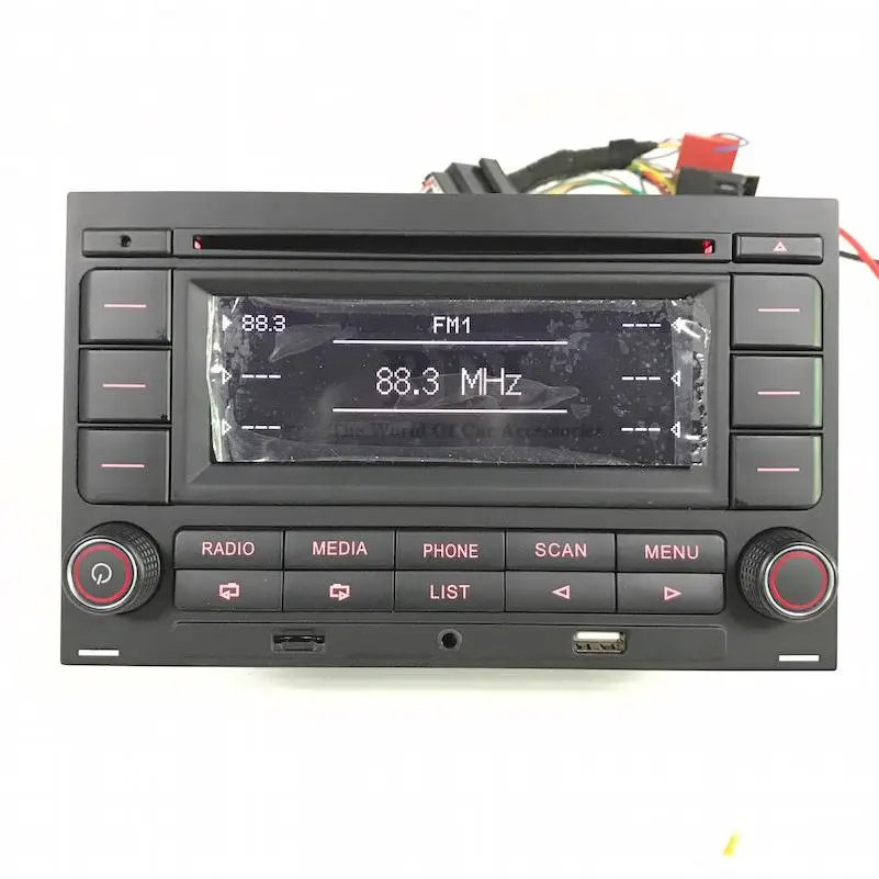 Автомобильный радиоприемник BODENLA RCN210 CD плеер USB MP3 AUX Bluetooth для VW Golf Jetta MK4 Passat B5 Polo