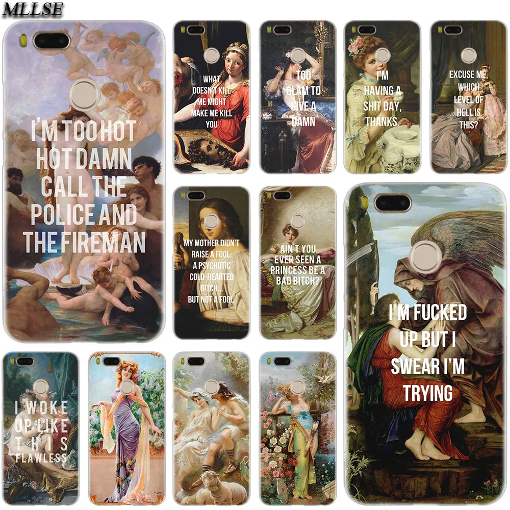 MLLSE The Birth Of Venus Clear Case Cover for Xiaomi Mi Play Pocophone F1 8 A1 A2 Lite 6 6Plus Mix 3 2S Redmi Note 4x 5 6 S2 Hot
MLLSE The Birth Of Venus Clear Case Cover for Xiaomi Mi Play Pocophone F1 8 A1 A2 Lite 6 6Plus Mix 3 2S Redmi Note 4x 5 6 S2 Hot
