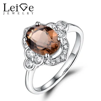 Leige Jewelry Oval Smoky Quartz Ring Wedding Engagement Promise Rings for Women Sterling Silver 925 Fine Jewelry Brown Gemstone
Leige Jewelry Oval Smoky Quartz Ring Wedding Engagement Promise Rings for Women Sterling Silver 925 Fine Jewelry Brown Gemstone