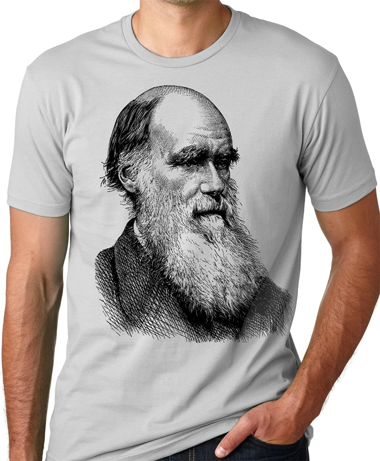 Charles Darwin Portrait T Shirt Atheist Tee Evolution 2018 Summer Men'S Brand Clothing O Neck 2018 Print Letters Men T Shirt
Charles Darwin Portrait T Shirt Atheist Tee Evolution 2018 Summer Men'S Brand Clothing O Neck 2018 Print Letters Men T Shirt