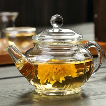 Hot 200ML New Heat-resistant Glass Teapot With Filter Black Tea Flowers Chinese Kung Fu Tea Pot Kettle Free shipping
Hot 200ML New Heat-resistant Glass Teapot With Filter Black Tea Flowers Chinese Kung Fu Tea Pot Kettle Free shipping