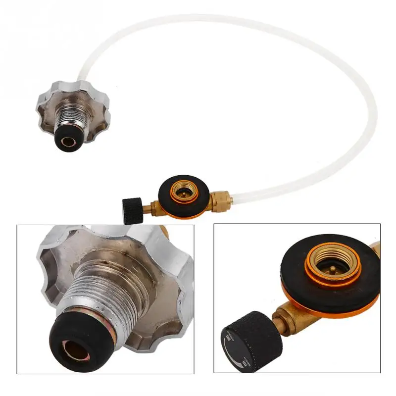 Outdoor Camping Picnic Stove Refill Stainless Steel Adapter Portable Converter Gas Bottle LPG Flat Tank Safety Connector
Outdoor Camping Picnic Stove Refill Stainless Steel Adapter Portable Converter Gas Bottle LPG Flat Tank Safety Connector