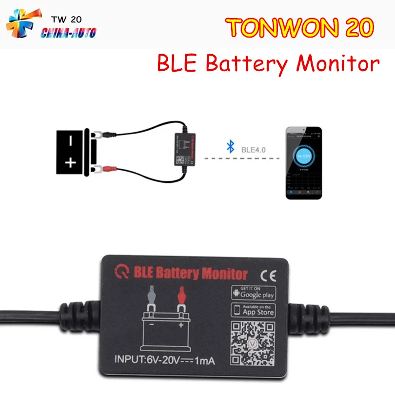 10pcs/lot TONWON TW20 12V Battery Tester Best Choose TONWON Car Battery Wireless Analyzer Charging System Monitor Digital
10pcs/lot TONWON TW20 12V Battery Tester Best Choose TONWON Car Battery Wireless Analyzer Charging System Monitor Digital