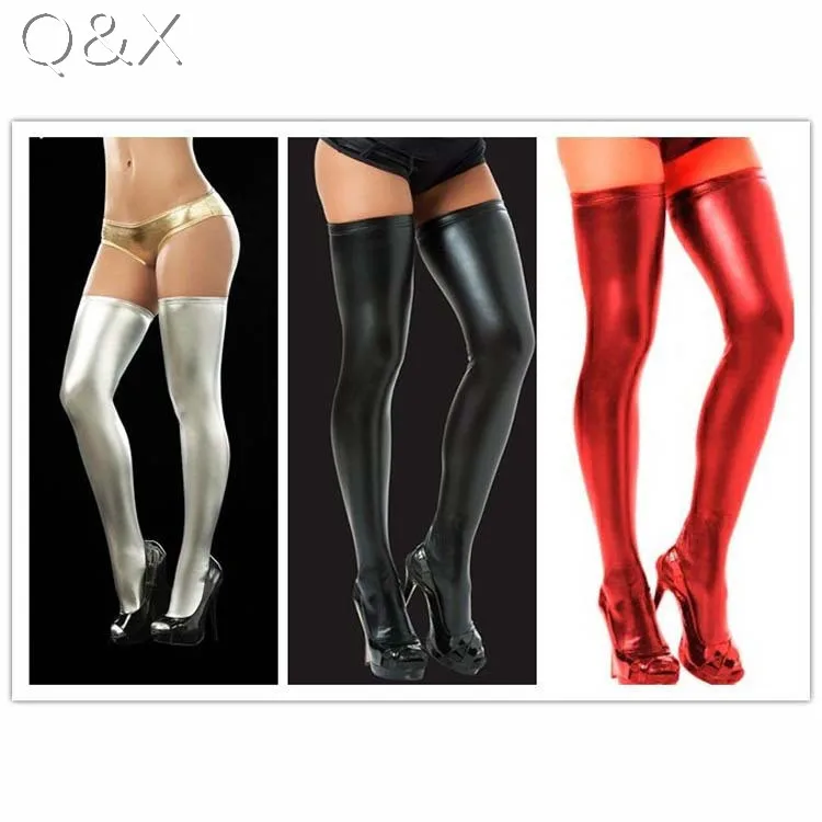 XX2 Retail new Women sexy lingerie clothes,Leather Series,sexy Gelatinize The elastic stockings,Black socks,Leather socks
XX2 Retail new Women sexy lingerie clothes,Leather Series,sexy Gelatinize The elastic stockings,Black socks,Leather socks