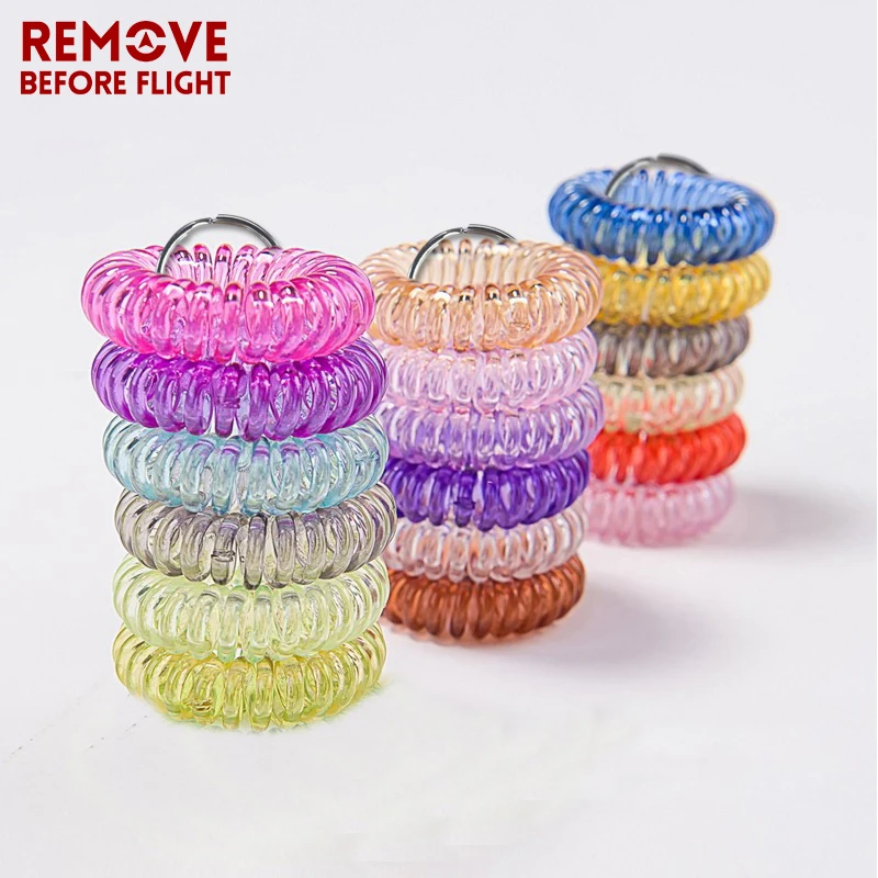 5 PCS Fashion Candy Color Telephone Wire Chains(2)