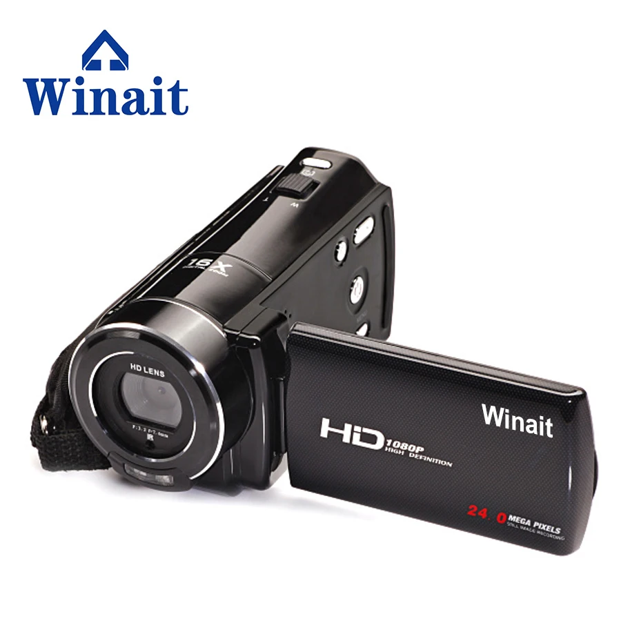 Winait 3.0 inch LCD 270 degree rotation HDV-V7 digital video camera with 16X digital zoom
Winait 3.0 inch LCD 270 degree rotation HDV-V7 digital video camera with 16X digital zoom
