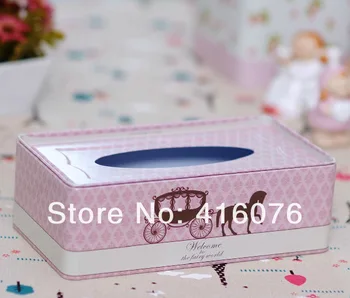 Fairy Tale World Creative Iron Box Metal Paper Box Tissue Box Princess Carriage Design Pink Color Gift Home Decoration T1247
Fairy Tale World Creative Iron Box Metal Paper Box Tissue Box Princess Carriage Design Pink Color Gift Home Decoration T1247