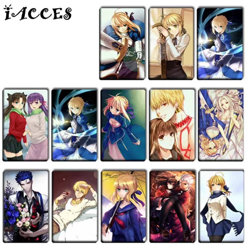 30 pcs/lot Fate mixed Cartoon Classic Toys Card Sticker Kids Party Gifts Japanese Anime Stay Night DIY Bank Bus ID Card Stickers
30 pcs/lot Fate mixed Cartoon Classic Toys Card Sticker Kids Party Gifts Japanese Anime Stay Night DIY Bank Bus ID Card Stickers