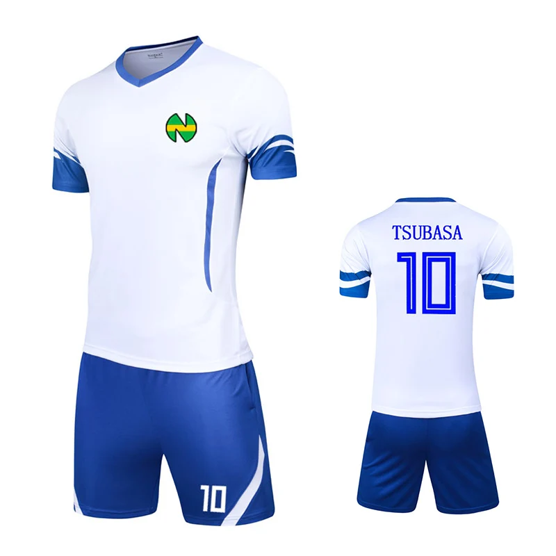 Adult Children Adult Anime Captain Tsubasa Ozora Tsubasa Football Jersey Cosplay Costume No.10 Top Shorts Suit Jerseys Halloween
Adult Children Adult Anime Captain Tsubasa Ozora Tsubasa Football Jersey Cosplay Costume No.10 Top Shorts Suit Jerseys Halloween