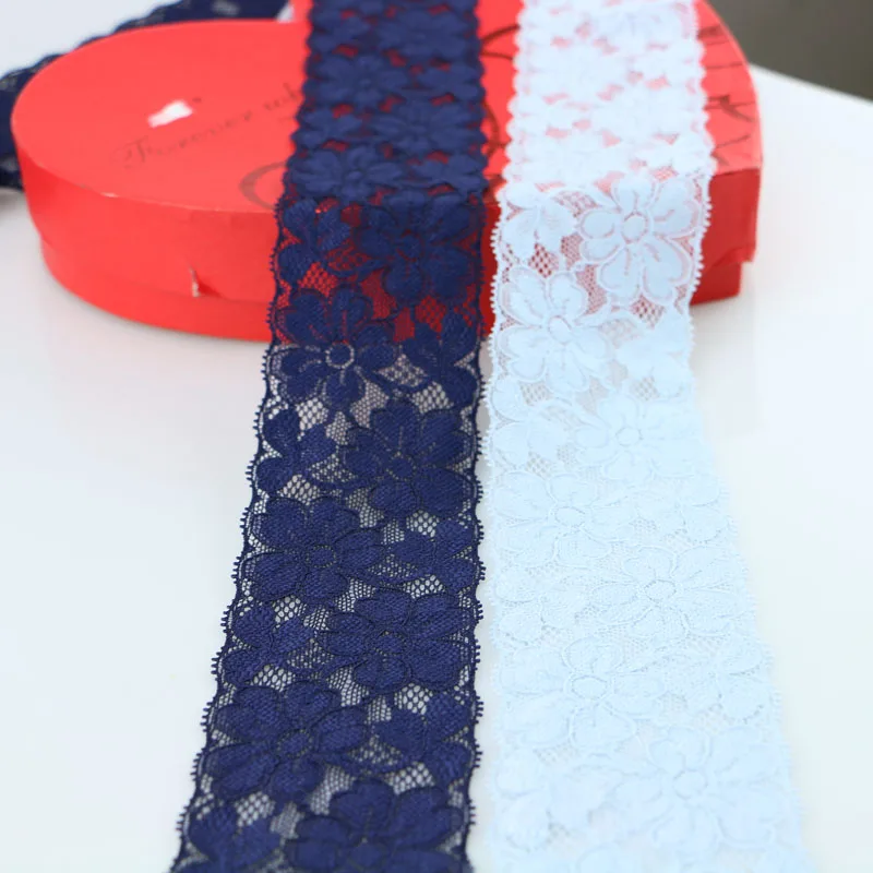 6cm High quality blue cotton lace sewing fabric dress curtain DIY cloth lace wholesale
6cm High quality blue cotton lace sewing fabric dress curtain DIY cloth lace wholesale