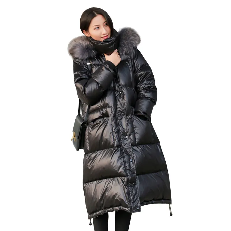 2019 Winter Women Down Coat Fashion Brand Big Real Fur Collar Hooded Outwear Warm Down Jacket Female Long Coat Women Parka T339
2019 Winter Women Down Coat Fashion Brand Big Real Fur Collar Hooded Outwear Warm Down Jacket Female Long Coat Women Parka T339