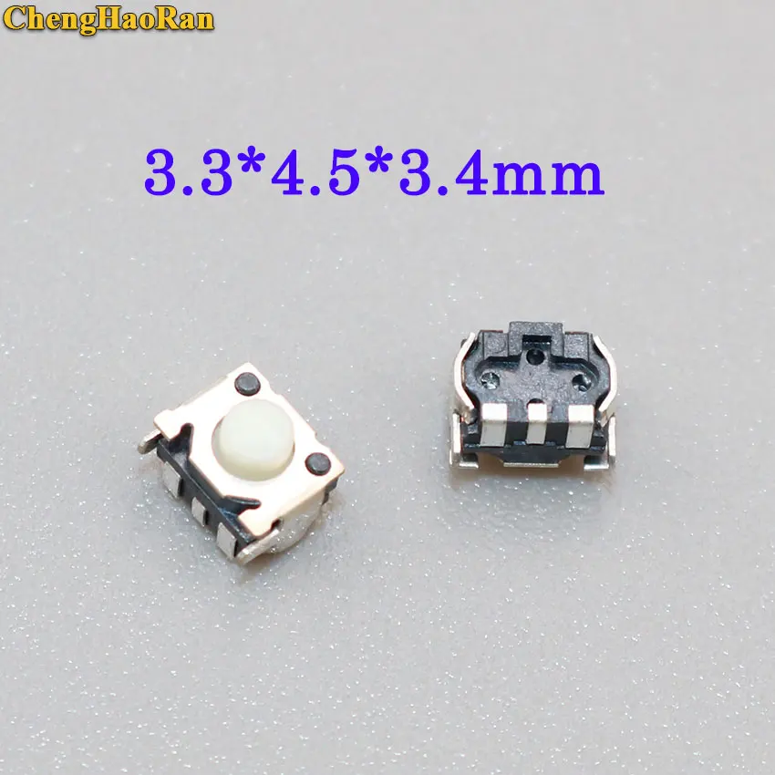 ChengHaoRan 20PCS Tact Switch Momentary Reset Button Switch Keys Button 3.3X4.5X3.4mm Micro switch for MP3/MP4
ChengHaoRan 20PCS Tact Switch Momentary Reset Button Switch Keys Button 3.3X4.5X3.4mm Micro switch for MP3/MP4