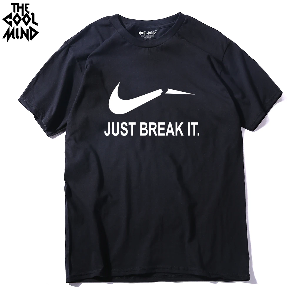 COOLMIND JU0111A 100% Cotton just break it printed men t shirt casua cooll short sleeve men t-shirt o-neck men's tee shirts tops
COOLMIND JU0111A 100% Cotton just break it printed men t shirt casua cooll short sleeve men t-shirt o-neck men's tee shirts tops