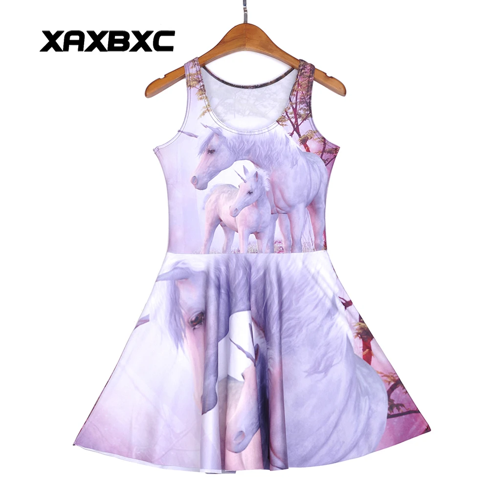 NEW 1222 Sexy Girl Women Summer Holy unicorn Angel God Horse 3D Prints Reversible sleeveless Skater Pleated Dress Plus size
NEW 1222 Sexy Girl Women Summer Holy unicorn Angel God Horse 3D Prints Reversible sleeveless Skater Pleated Dress Plus size
