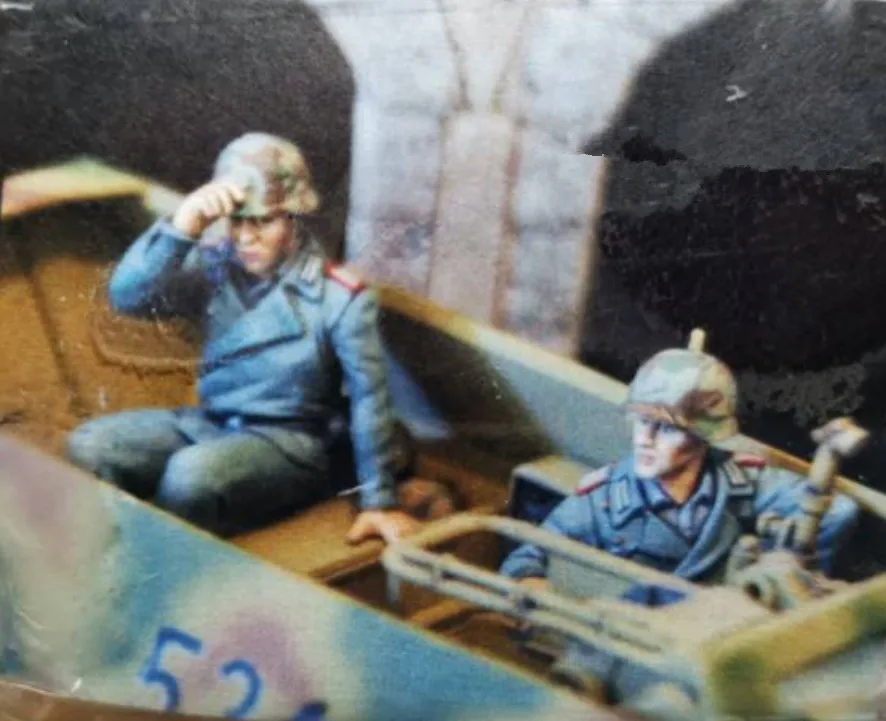 1/35 каучуковая фигурка модель комплект Unassambled Неокрашенный 00845 (без бронированных
