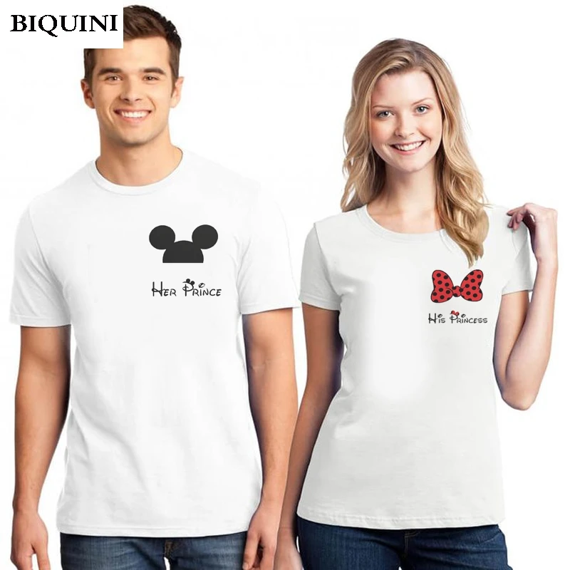 Mickey Prince Princess Men/women Unisex T-shirt Lover Paired T-shirts New Arrival 2019 White Tshirt Top Tee Shirt Couple T Shirt
Mickey Prince Princess Men/women Unisex T-shirt Lover Paired T-shirts New Arrival 2019 White Tshirt Top Tee Shirt Couple T Shirt