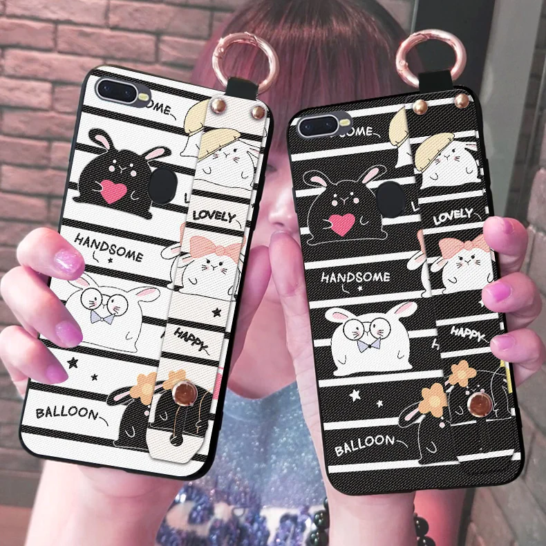 Silicone Stripe Cute Cover For OPPO F3 Plus F5 F7 F9 F11 Pro Wristband Animal Rabbit Cases For OPPO A1 A3S A5 AX5 A7 A71 A79 A83
Silicone Stripe Cute Cover For OPPO F3 Plus F5 F7 F9 F11 Pro Wristband Animal Rabbit Cases For OPPO A1 A3S A5 AX5 A7 A71 A79 A83