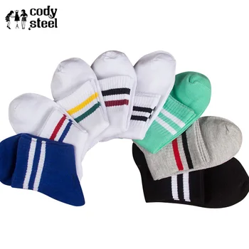 In Tube Socks Men Fashion Two Bars Stripe Socks For Men Casual All-Match Cotton Designer Socks Male 3pairs/lot=6piece
In Tube Socks Men Fashion Two Bars Stripe Socks For Men Casual All-Match Cotton Designer Socks Male 3pairs/lot=6piece