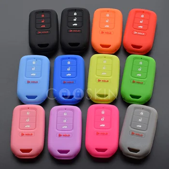 100pcs/lot Silicone car key cover case for Honda 2013 2014 for Accord Civic Pilot CRV HRV EX EXL Remote key protect shell
100pcs/lot Silicone car key cover case for Honda 2013 2014 for Accord Civic Pilot CRV HRV EX EXL Remote key protect shell