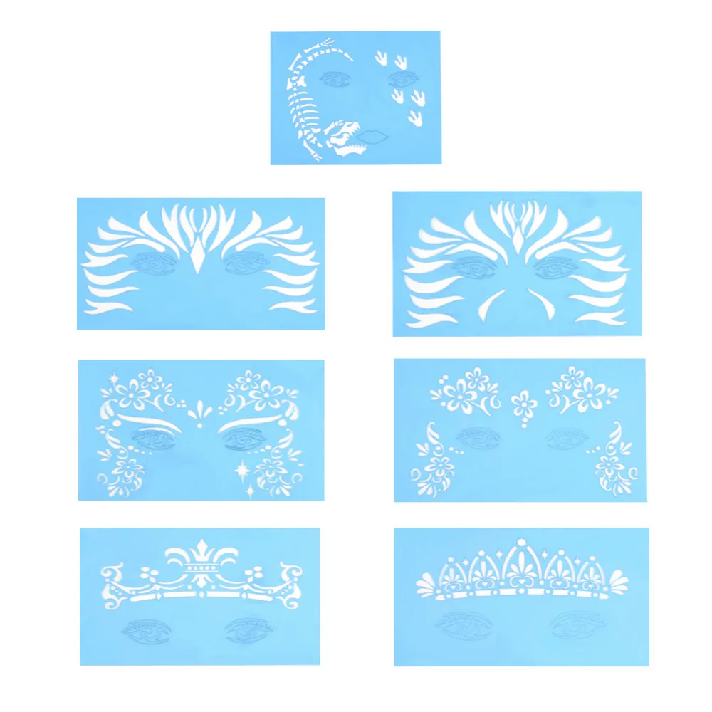 7styles/set unique and beautiful design Reusable Facial Paint Stencil Body Painting Template Flower/Butterfly for Face and body
7styles/set unique and beautiful design Reusable Facial Paint Stencil Body Painting Template Flower/Butterfly for Face and body