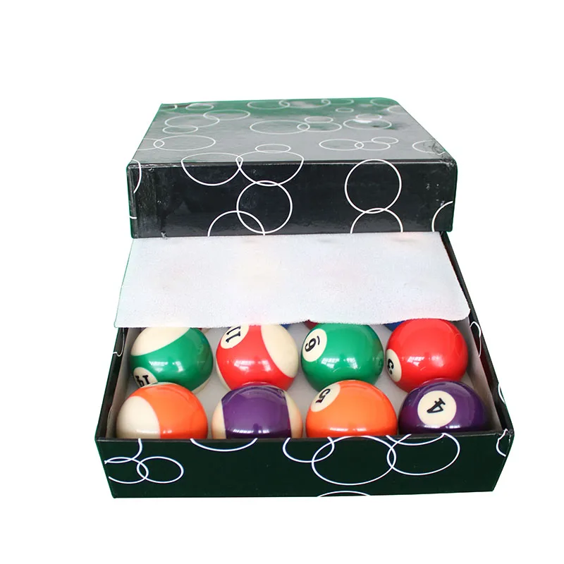 Normal Color Box POOL BALLS For Home Use Table , Game Billiard Pool Balls With 2 1/4''
Normal Color Box POOL BALLS For Home Use Table , Game Billiard Pool Balls With 2 1/4''