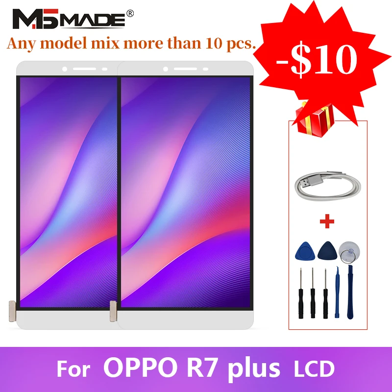 6.0" For OPPO R7 Plus LCD Display Touch Screen Digitizer Assembly Parts With Frame 100% Tested For R7PLUS R7P Display
6.0" For OPPO R7 Plus LCD Display Touch Screen Digitizer Assembly Parts With Frame 100% Tested For R7PLUS R7P Display